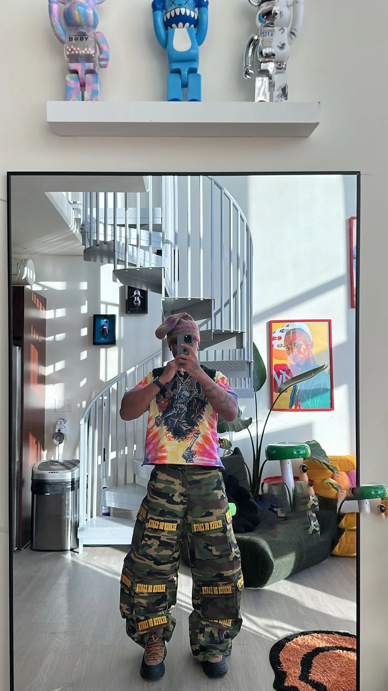 "Ball Hog" Tie-Dye T Shirt