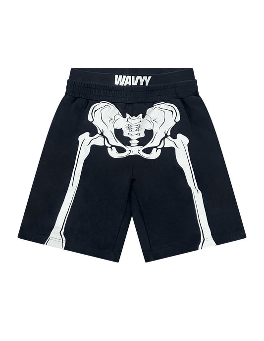 Wavyy Bone Shorts