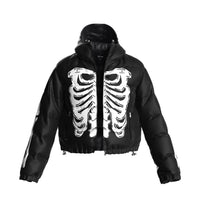 WAVYY Bone Puffer Jacket