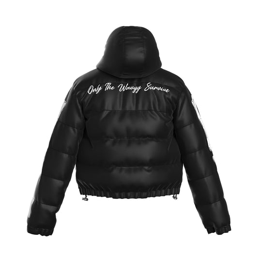 WAVYY Bone Puffer Jacket