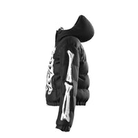 WAVYY Bone Puffer Jacket